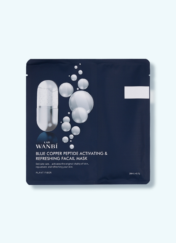 丸碧蓝铜胜肽焕活新肌面膜