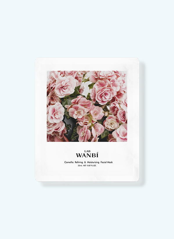 丸碧山茶花细致润泽面膜